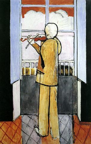 04 Matisse - violoniste a sa fenetre - 1918